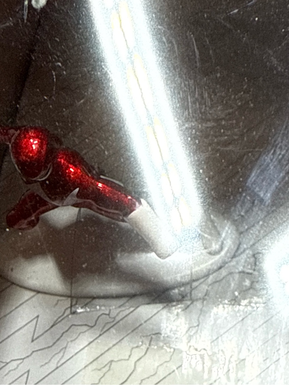 Power Ranger Red Ranger with Red 1967 Toyota 2000GT Toy Set - Picture 9 of 15